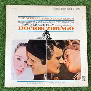 VTG 1960s Doctor Zhivago The Original Sound Track Album LP Vinyl MGM Records
